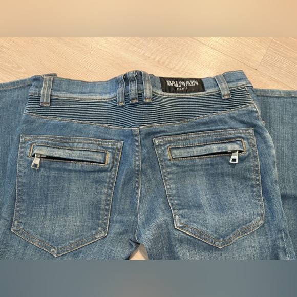 Balmain slim biker jeans - Picture 4 of 6